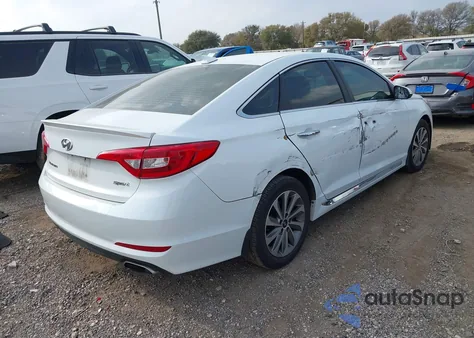 2016 Hyundai Sonata Sport из США, поврежденный, VIN 5NPE34AF9GH339179